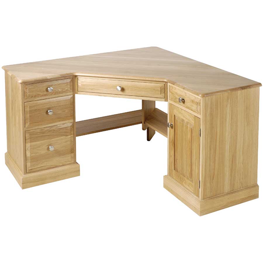 Kid's Oak Desk Woodworking Plan Computer corner office desk – woodworking plans, Woodworking plans ...