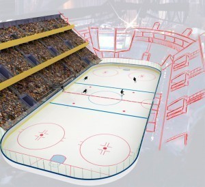 hockey rink