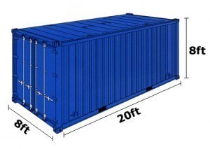20ft Container Size