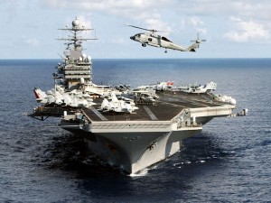 What is the size of an Aircraft Carrier?