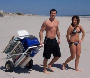 How Big is a Beach Cart?