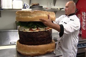 How Big is the Biggest Burger?