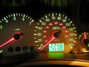 Size of Car Speedometers