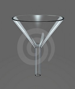 Dimension of a Filter Funnel