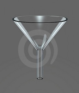 Dimension of a Filter Funnel