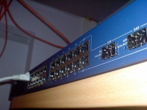 Dimensions of a Rackmount Switch