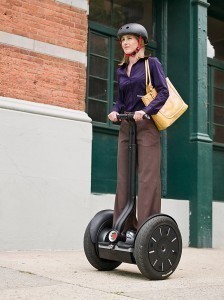 Dimensions of a Segway