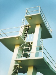 Height of a Diving Tower