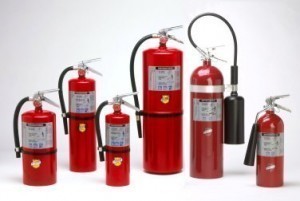 Different Fire Extinguishers Sizes