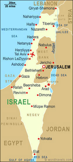 How Big is Israel?