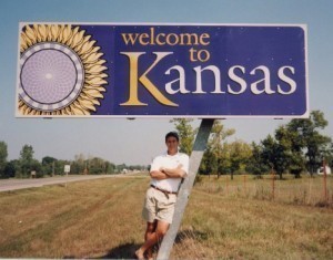What is the size of Kansas?