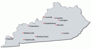 What is the size of Kentucky?