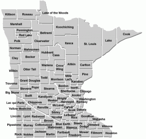 What is the size of Minnesota?