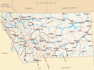 What is the size of Montana?