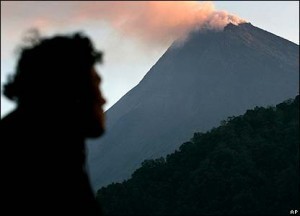 How High is Mount Merapi?