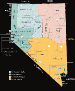 What is the size of Nevada?