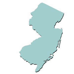 What is the size of New Jersey?