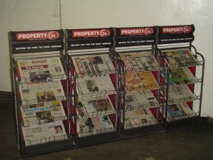 Dimensions of a Newspaper Stand