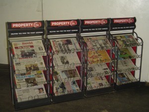 Dimensions of a Newspaper Stand