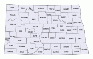 What is the size of North Dakota?