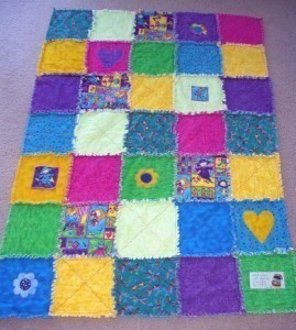 Dimensions of a Rag Quilt