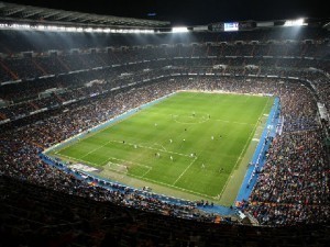 Size of Santiago Bernabeu Stadium
