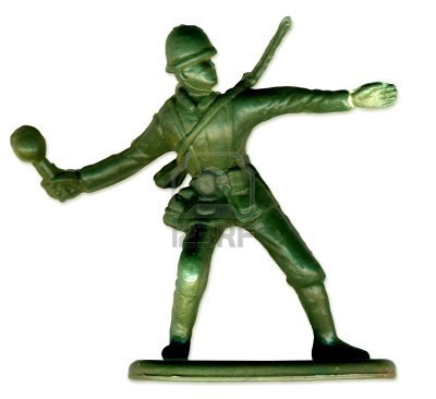 Size of a Toy Soldier