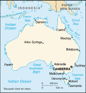 Square Miles of Australia