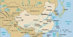 Square Miles of China