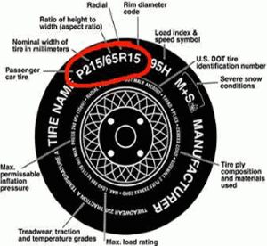 Tire Size Chart