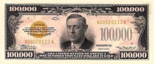 Largest Monetary Note