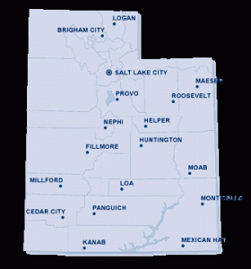 What is the size of Utah?