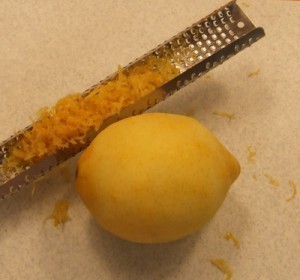 Dimension of a Lemon Zester