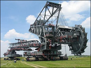 Bucket-Wheel Excavator Sizes