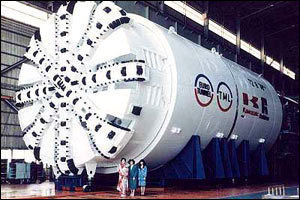 Size of a Tunnel Boring Machine