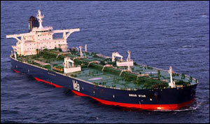 Oil Tanker Cubic Capacity
