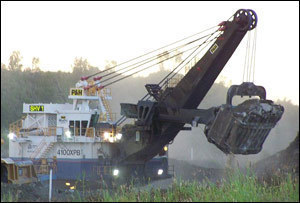 Dimensions of a Power Shovel