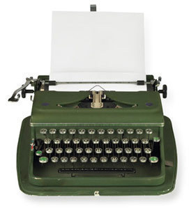Dimension of a Typewriter
