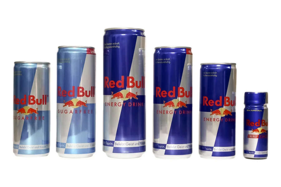 Red Bull Can Sizes