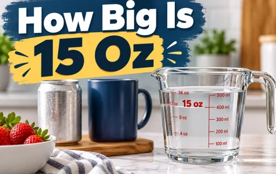How Big Is 15 Oz