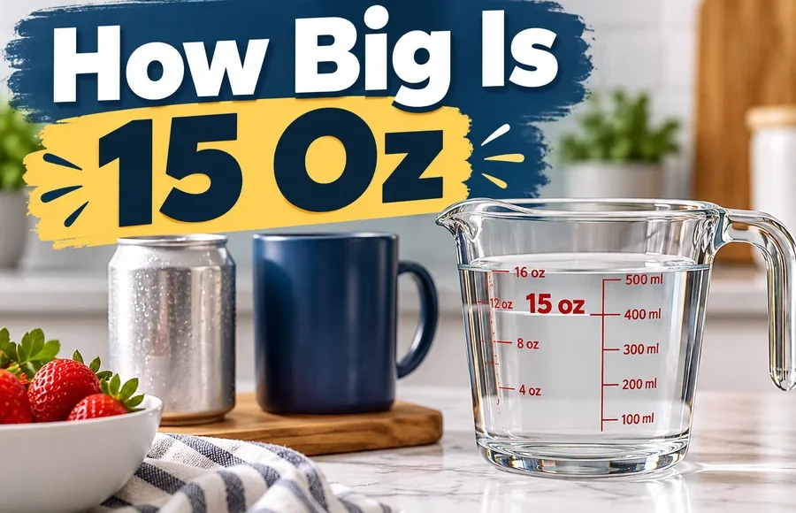 How Big Is 15 Oz