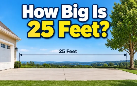 How Big Is 25 Feet