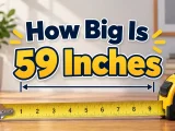 How Big Is 59 Inches