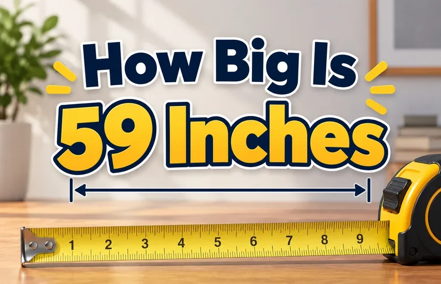 How Big Is 59 Inches