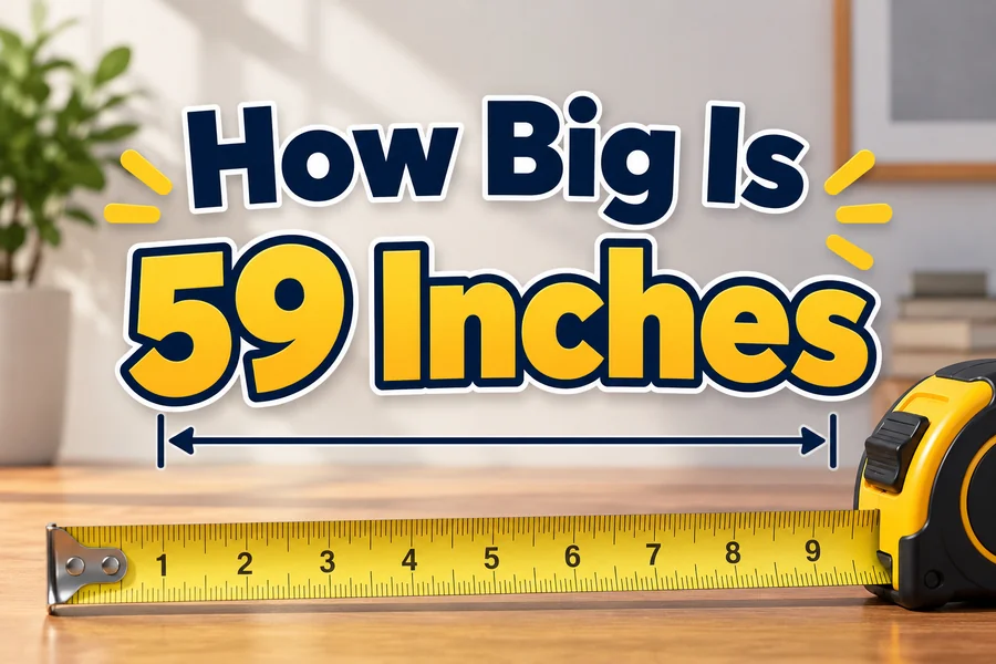How Big Is 59 Inches