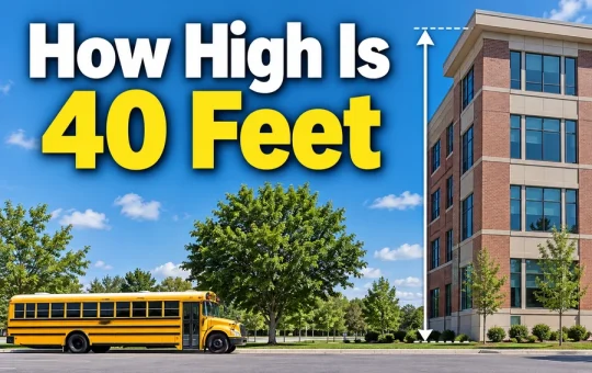 How High Is 40 Feet