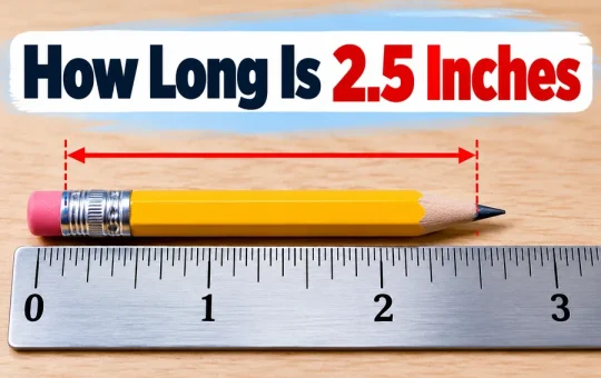 How Long Is 2.5 Inches