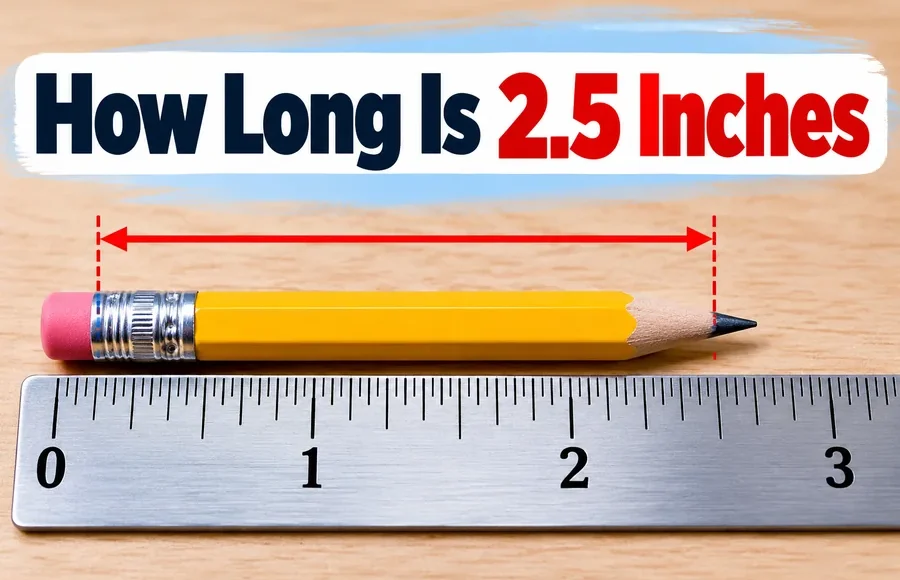 How Long Is 2.5 Inches