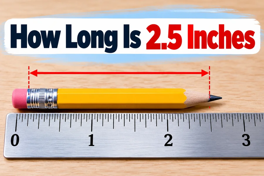 How Long Is 2.5 Inches