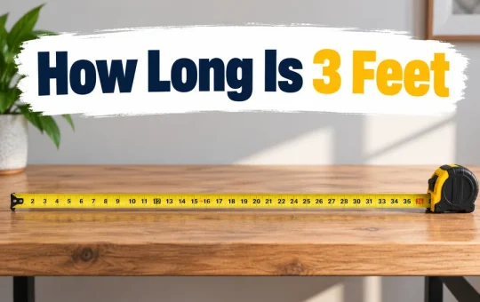 How Long Is 3 Feet